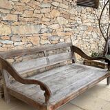 Banc ou banquette indonesienne ancienne
