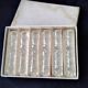 Box of 6 lead crystal knife rests