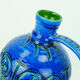 large italian mid century italica ars jug VASE jug rimini blue glaze
