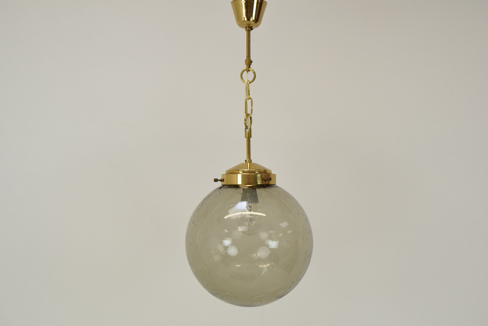Suspension en verre Kamenicky Senov, années 1970