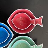 Appetizer set with 6 fish bowls