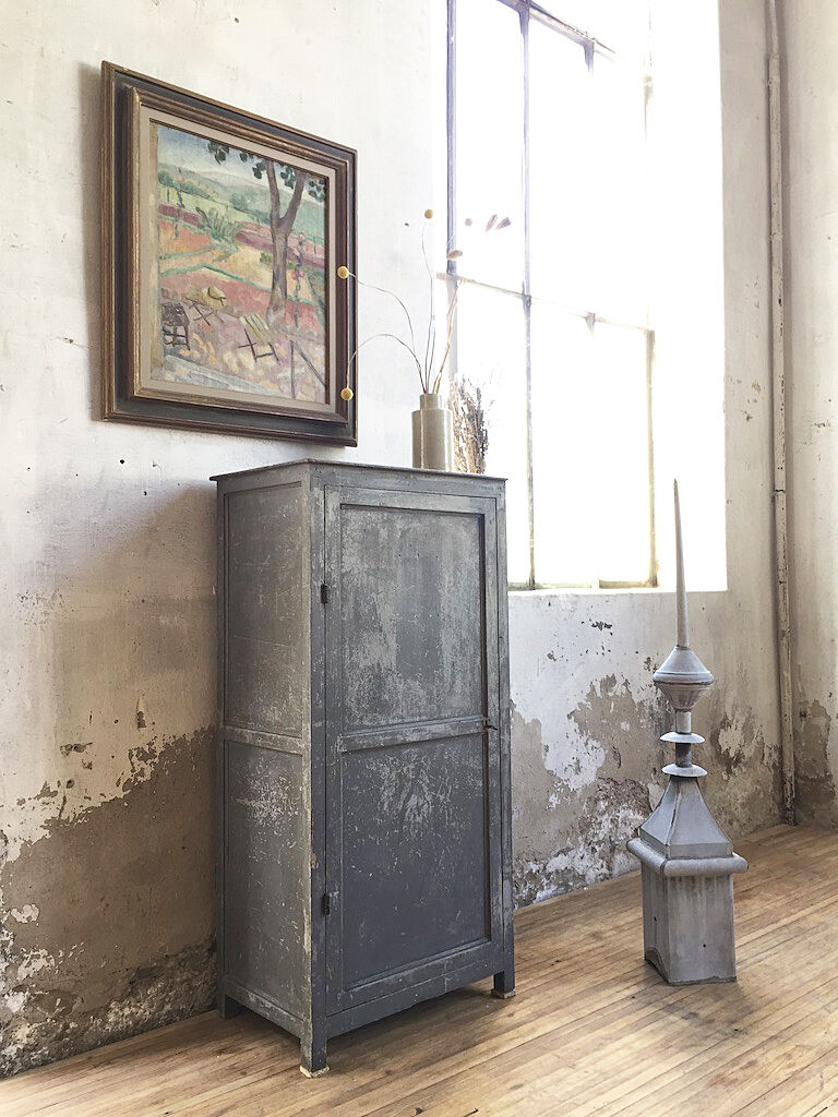 Oil on canvas framed "garden"