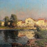 Tableau HST Pelletier cf. Eloi Georges Colette BOUVARD "Animated Village"