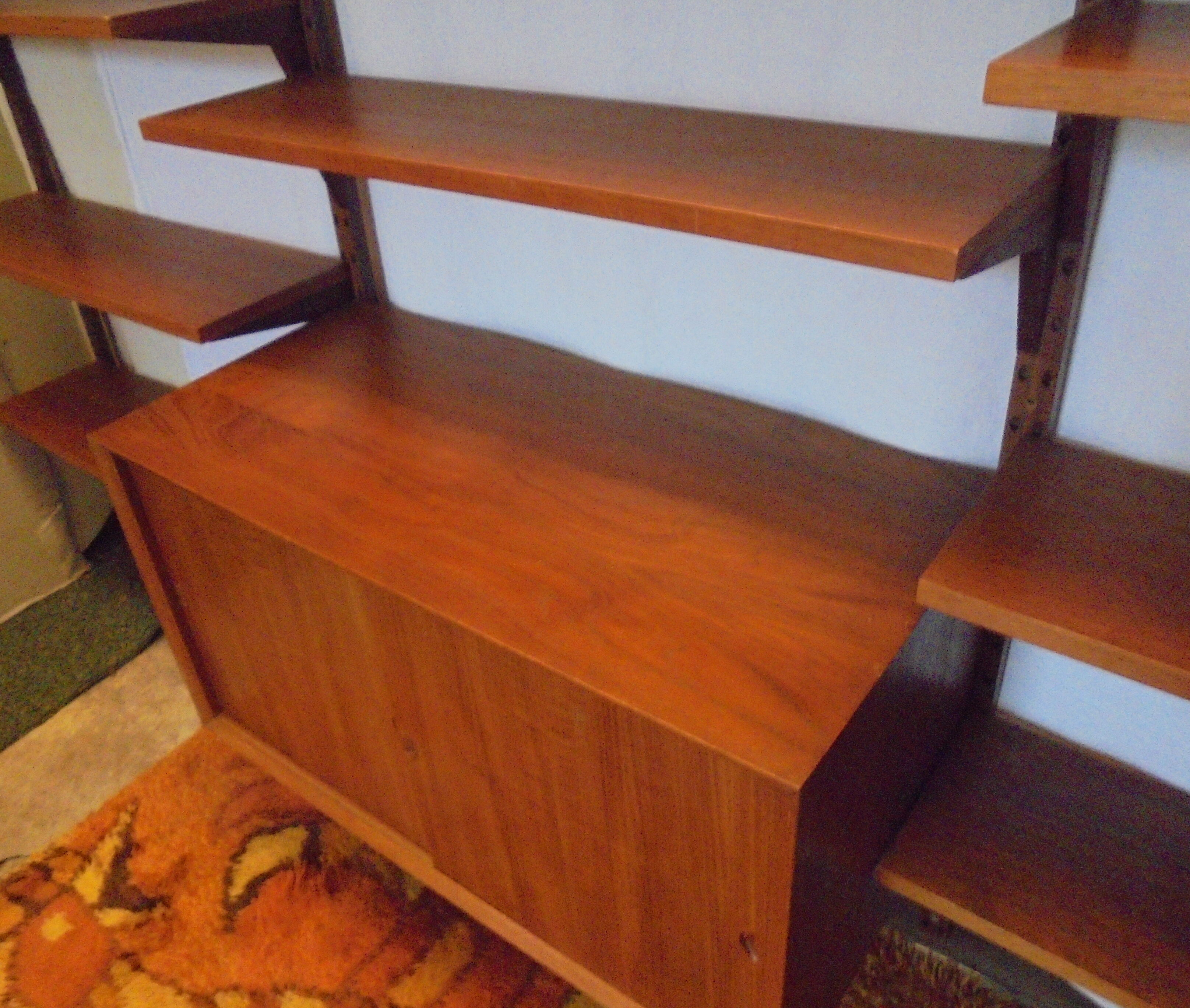 Danish modular library furniture by Poul Cadovius from the 60s