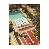 Fine art hotel 1960s in vivid nostalgic colors | home decoration