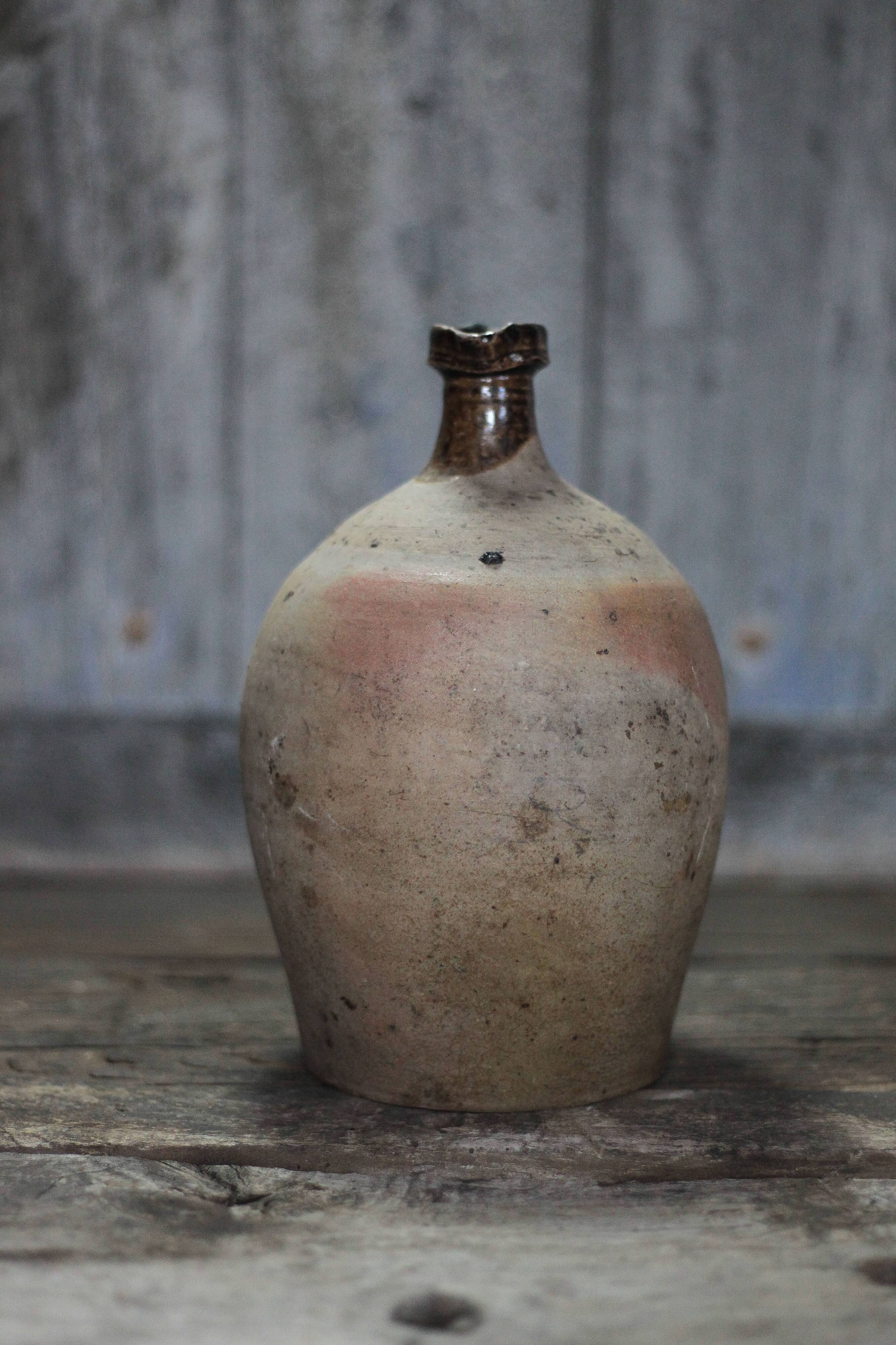 Antique handled pot, antique pot, handled jar, interior decoration.
