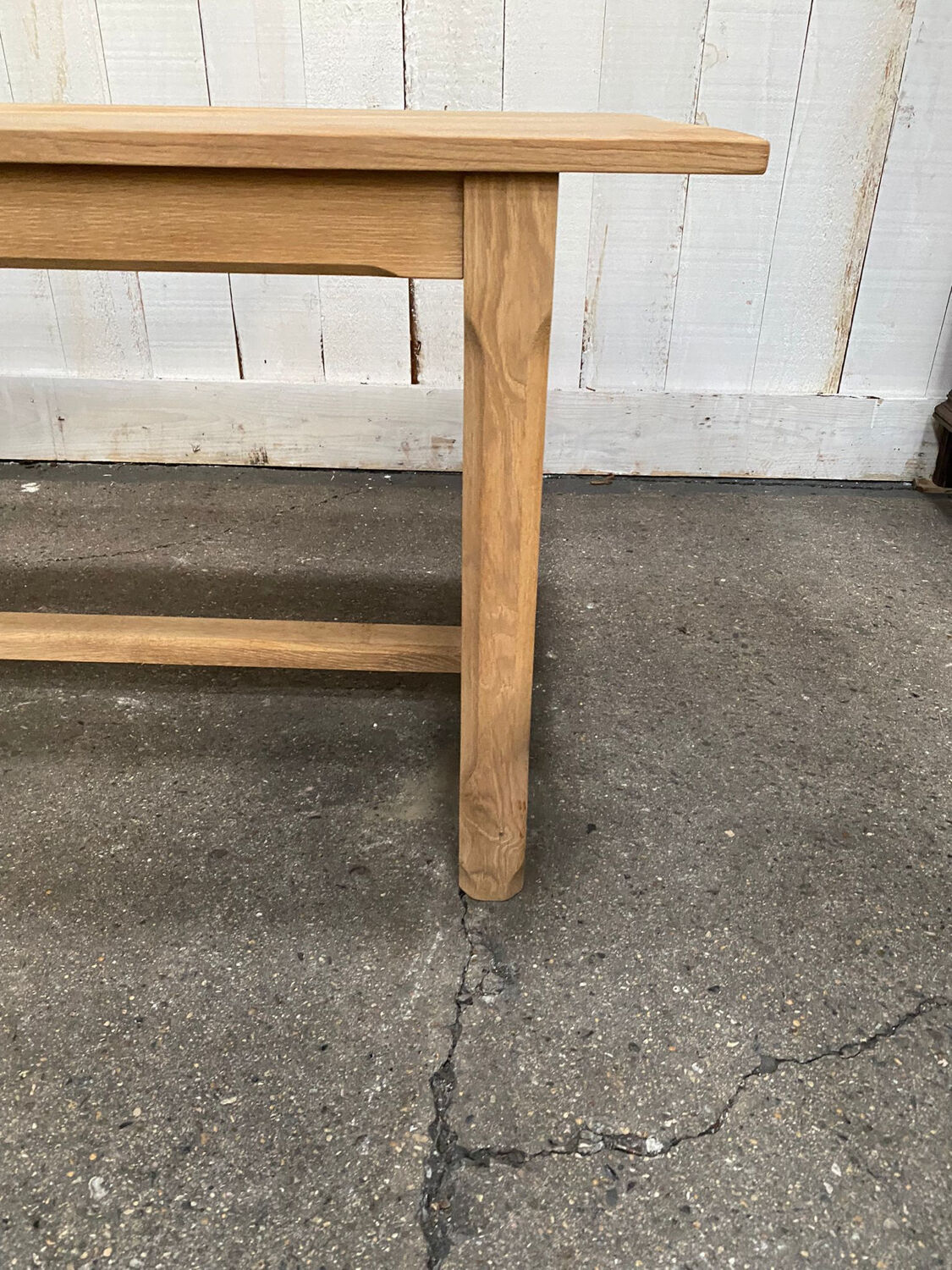 Table de ferme décapée et restaurée