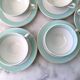 Coffee service earthenware from Lunéville for 6 people