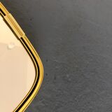 Rockabilly mirror, 1970s 26x78cm