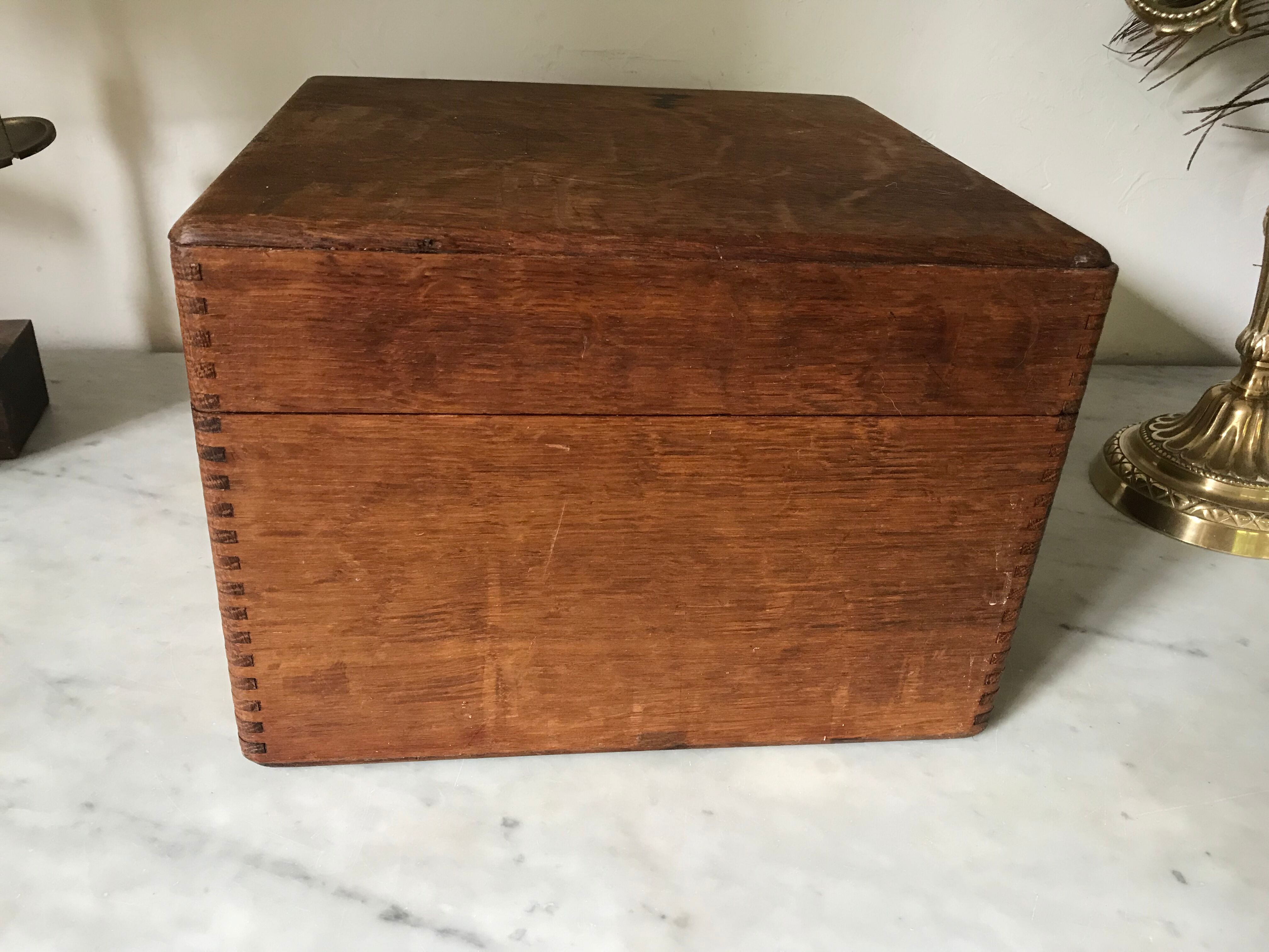 Wooden box