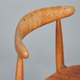 Pair of chairs model 'FH4103', by Hans Wegner Fritz Hansen, Denmark 1960