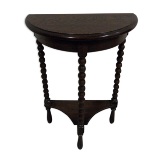 Vintage Dutch oak sidetable 1920's