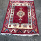 Patterned Kilim rug