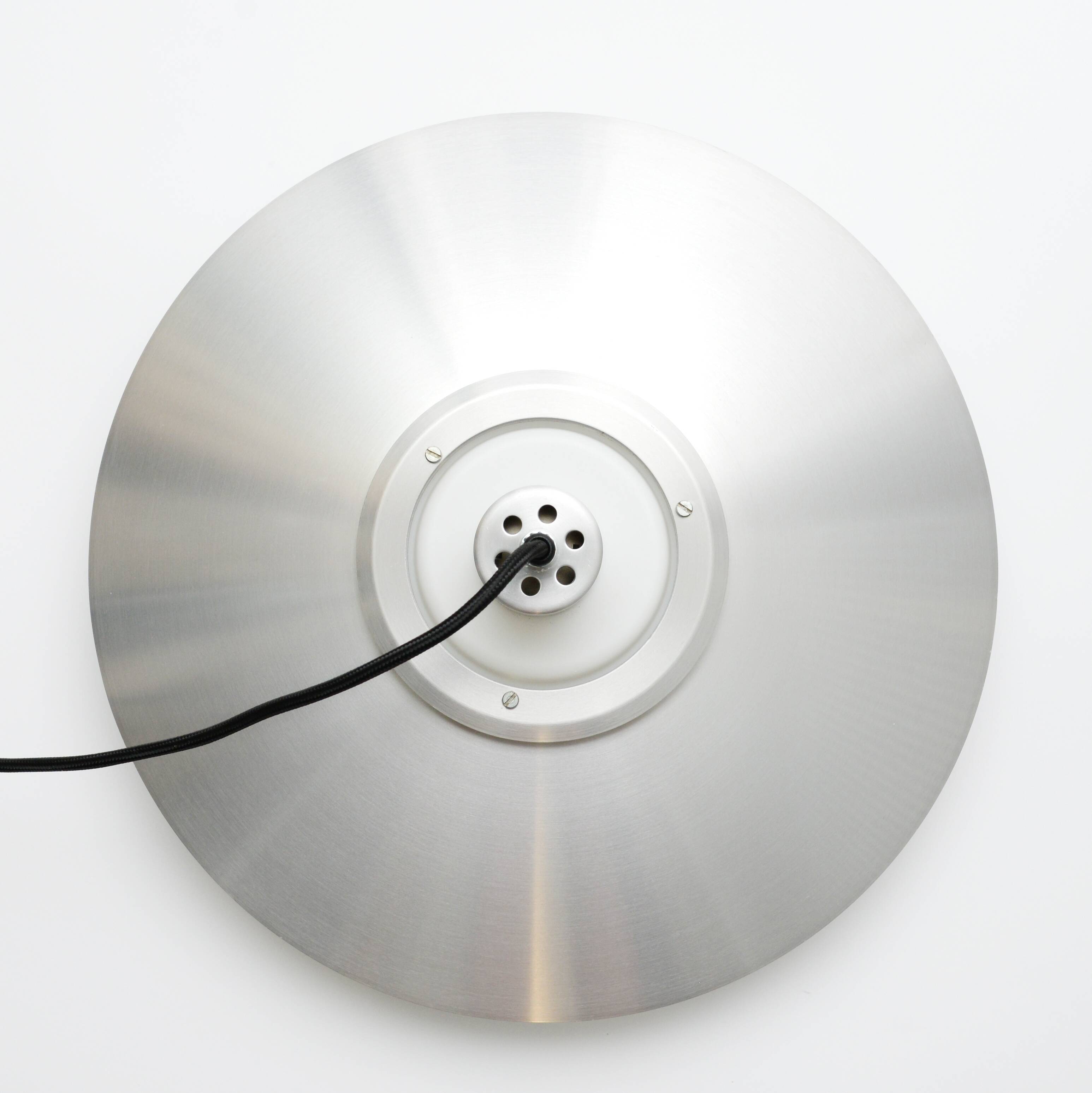 Silver Jeka lamp, Denmark 1970s