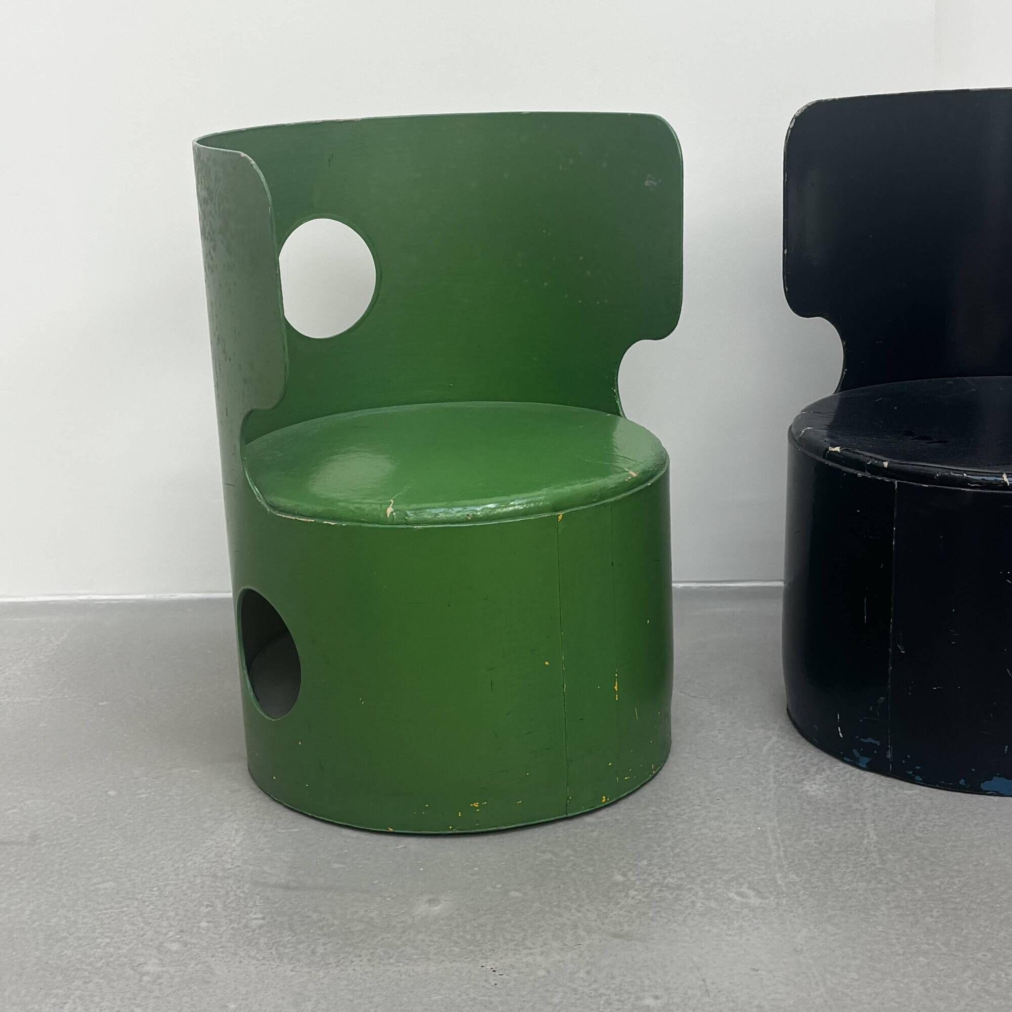 Vintage designer children's armchairs "Jean Louis Avril", 1960s