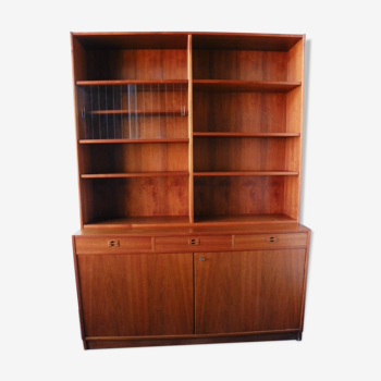 Scandinavian teak  bookcase