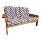 Scandinavian sofa in solid pine 1960