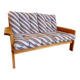 Scandinavian sofa in solid pine 1960