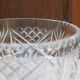 Large English crystal bowl