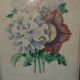 Lithographie de fleurs