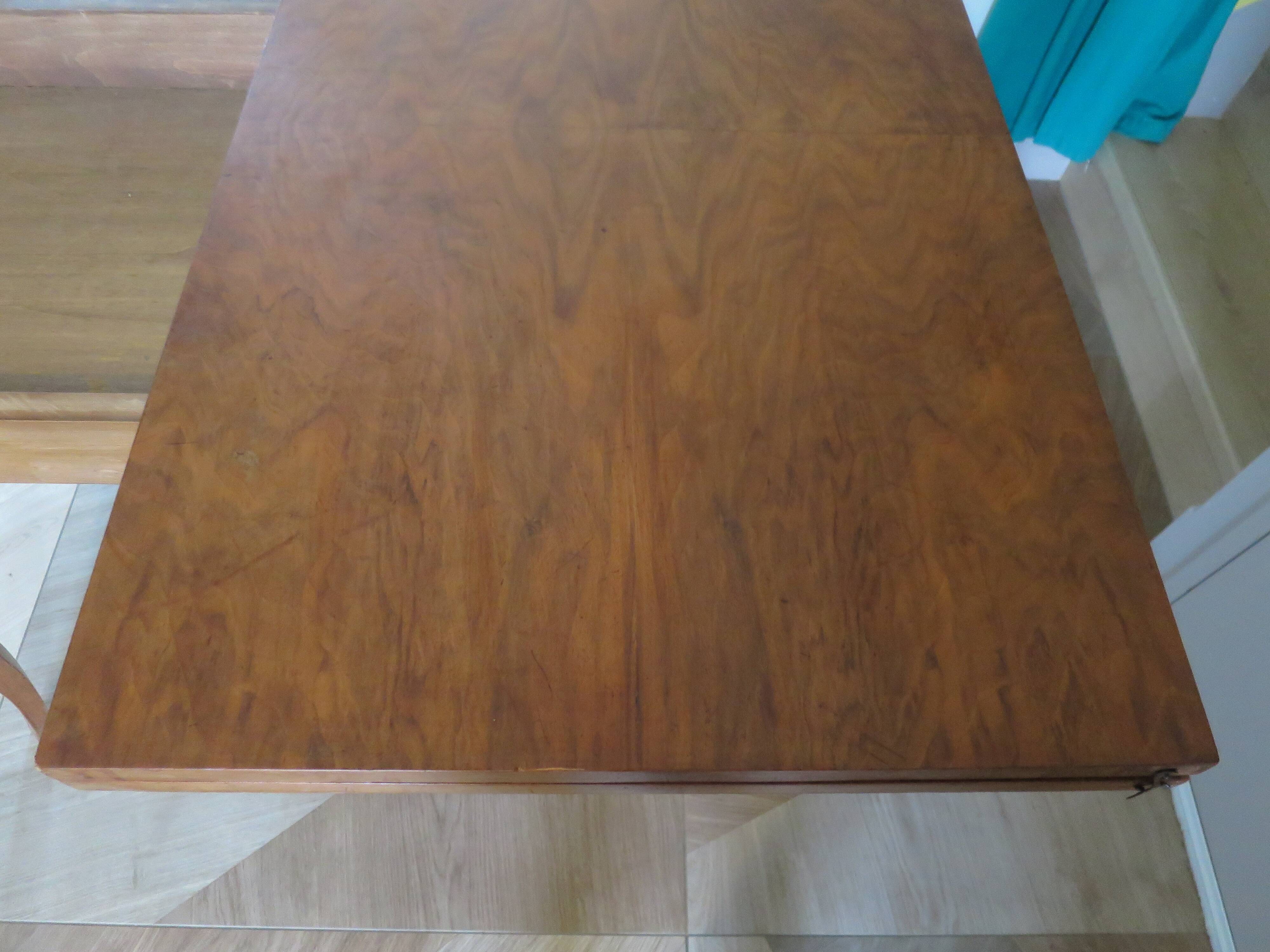 Table de salle à manger extensible, années 50-60
