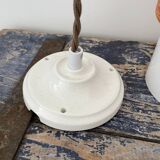 Pair of vintage suspensions electrified to nine