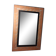 Mirror with terracotta frame