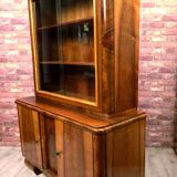 Renovated art deco display cabinet - credenz, 1930s