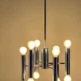 Sputnik chandelier 70's six branches by G.Sciolari