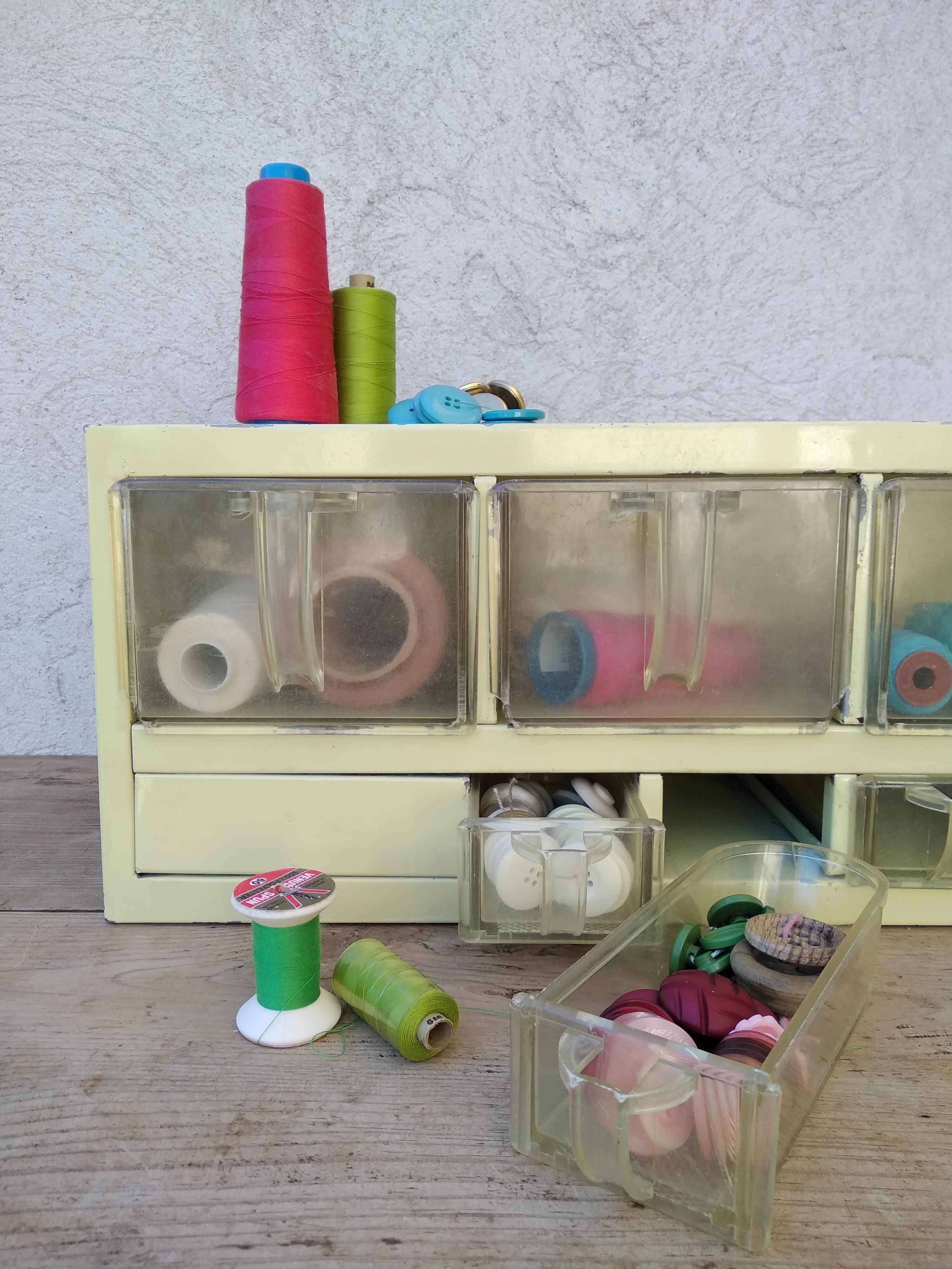 Storage unit with lockers brand PlexiBronze - 1950s