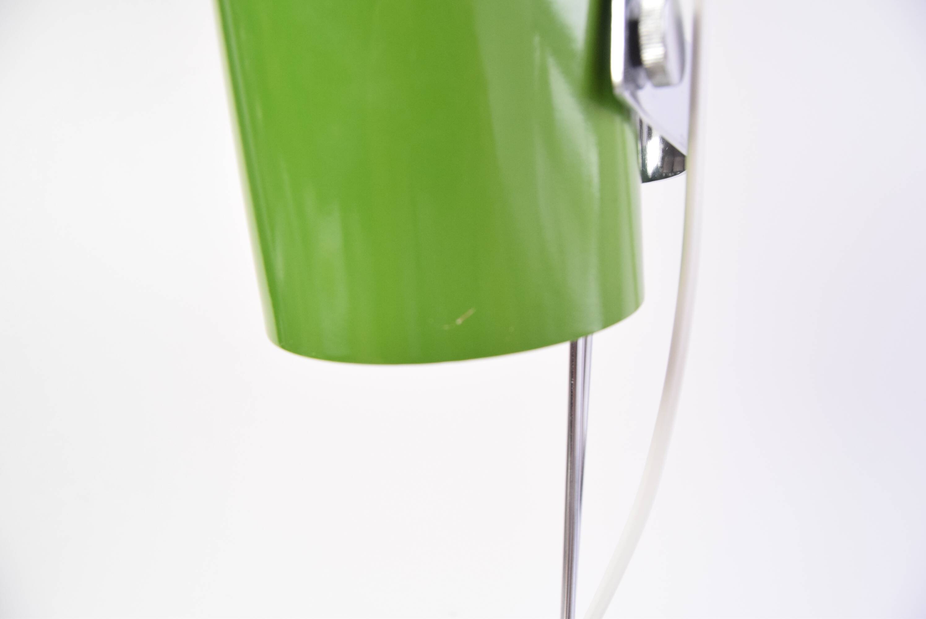 Green Table Lamp Combi Lux by Stanislav Indra, Czechoslovakia, 1970's.
