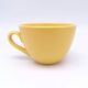 Set of 2 mustard yellow ceramic mugs