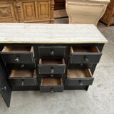 Workshop furniture from the early 20th century.