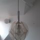 Vintage Sompex pendant lamp in Plexiglas and nylon yarn made by Paul Secon