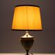 Beautiful metal green-painted tôle table lamp 1960s france