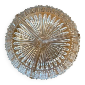 Vintage segmented aperitif plate