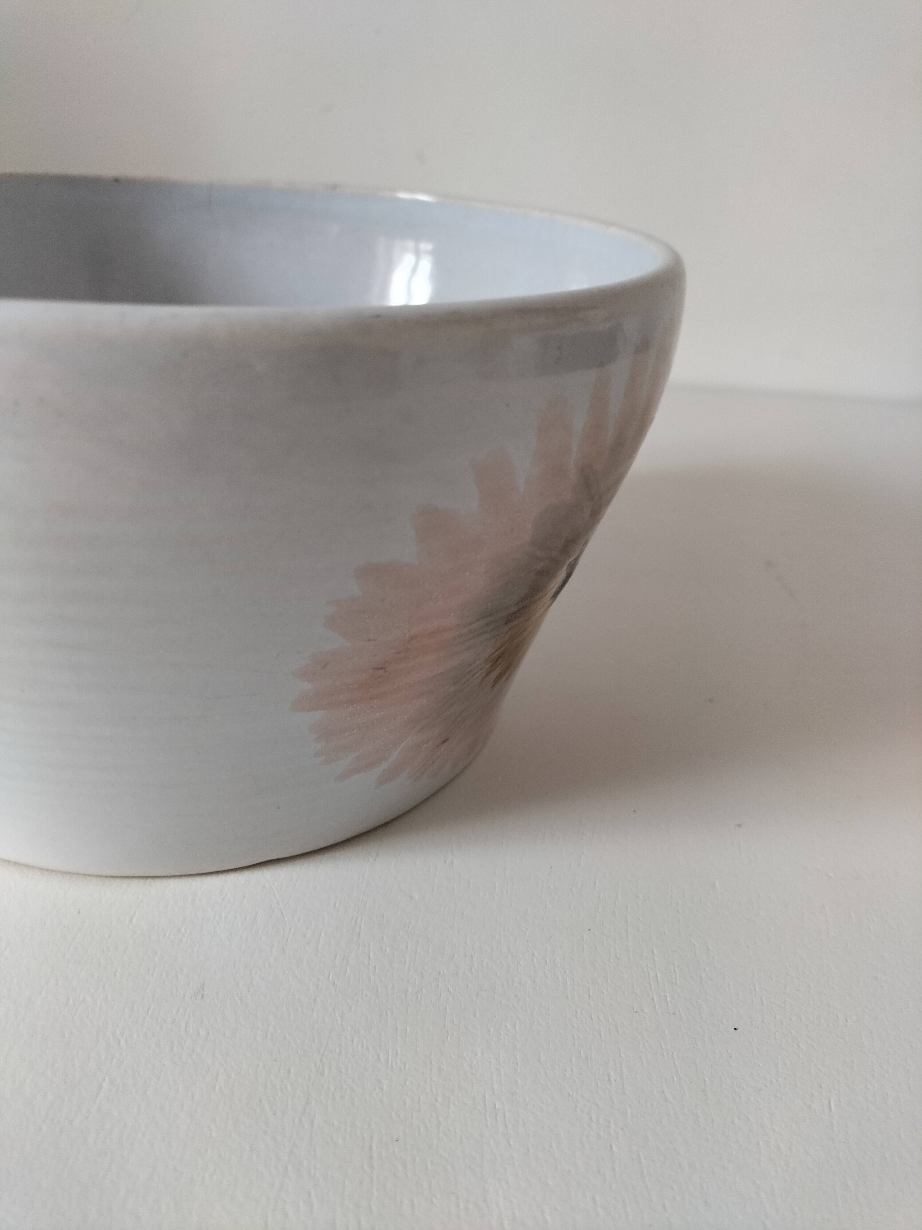 Saint Amand plate model Urchin - vintage and arty