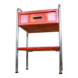 Red functionalist/Bauhaus side table