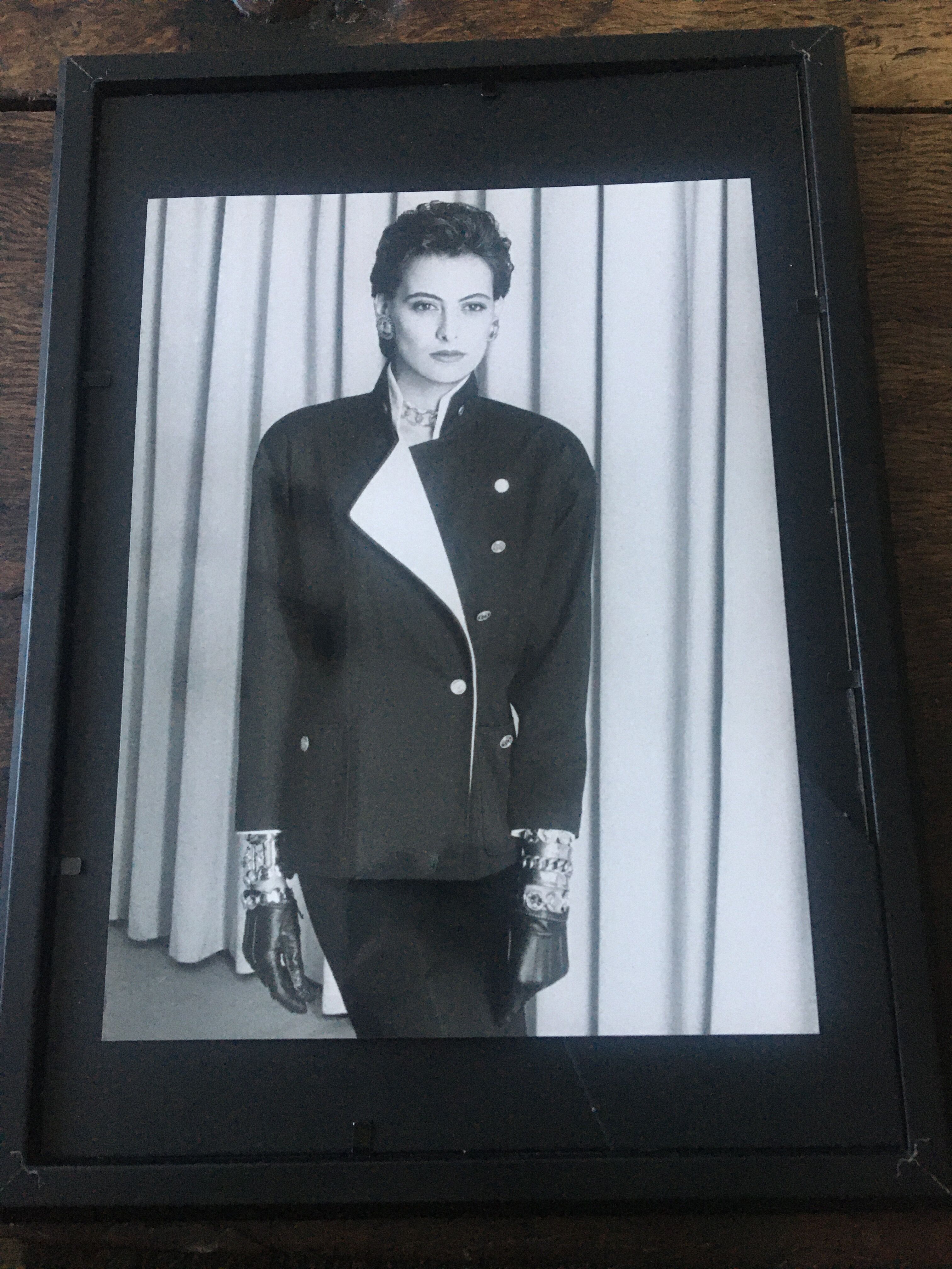 Photographie vintage Chanel, 1986, Ines de la Fressange par Karl Lagerfeld