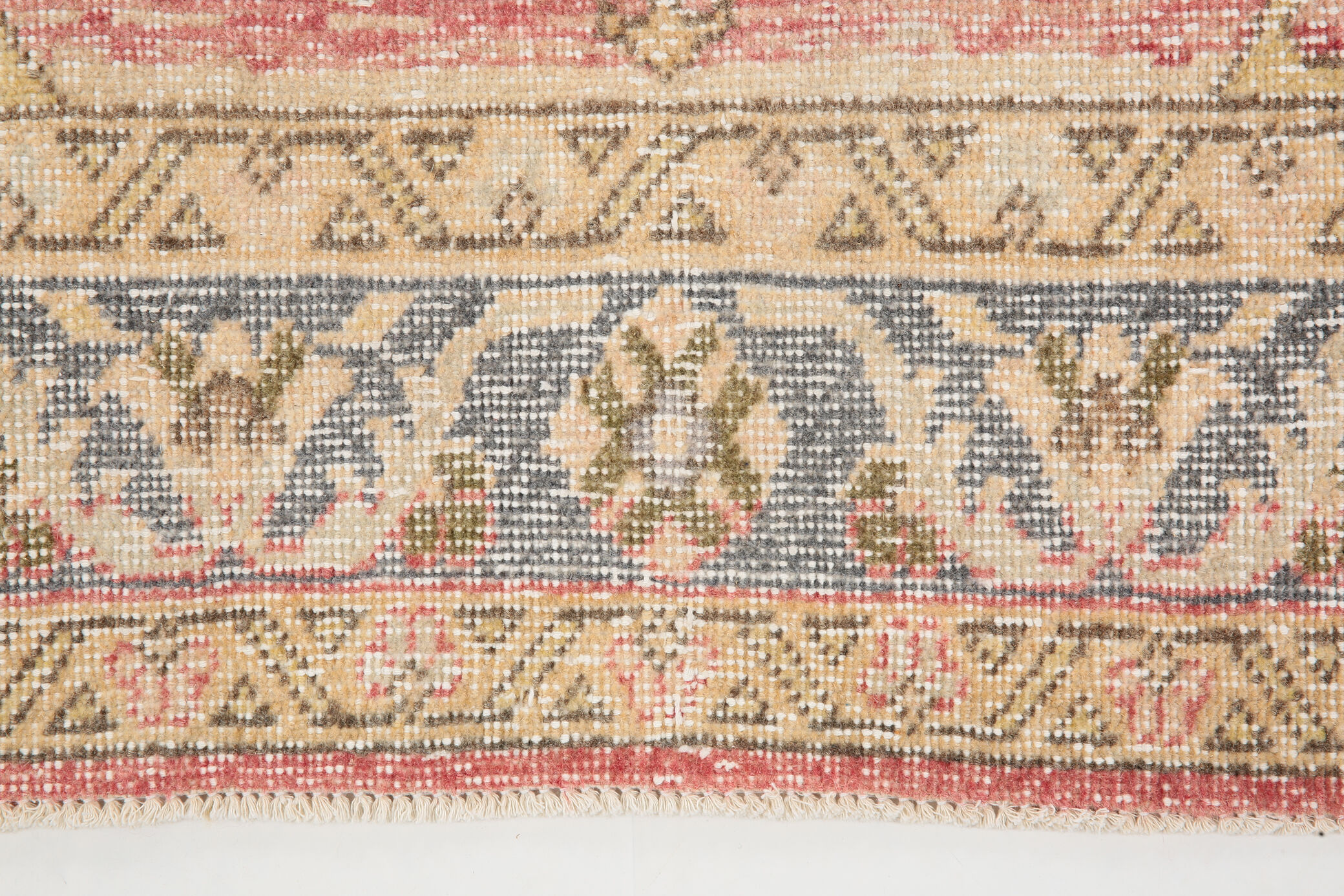 3x12 Turkish Vintage Runner Rug, 86x376Cm