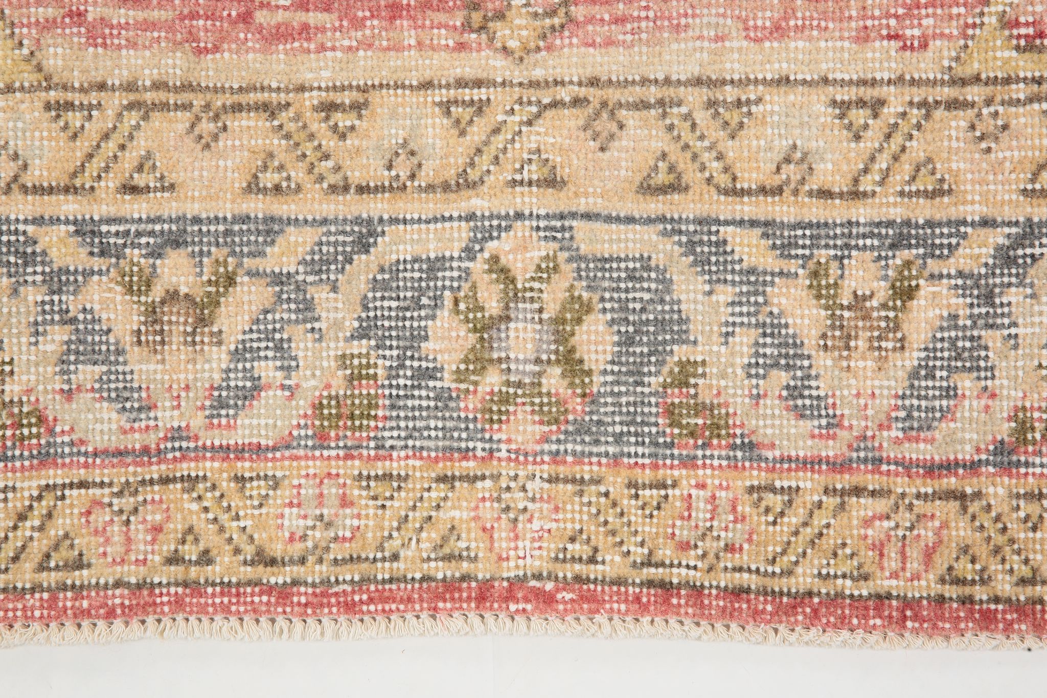 3x12 Turkish Vintage Runner Rug, 86x376Cm