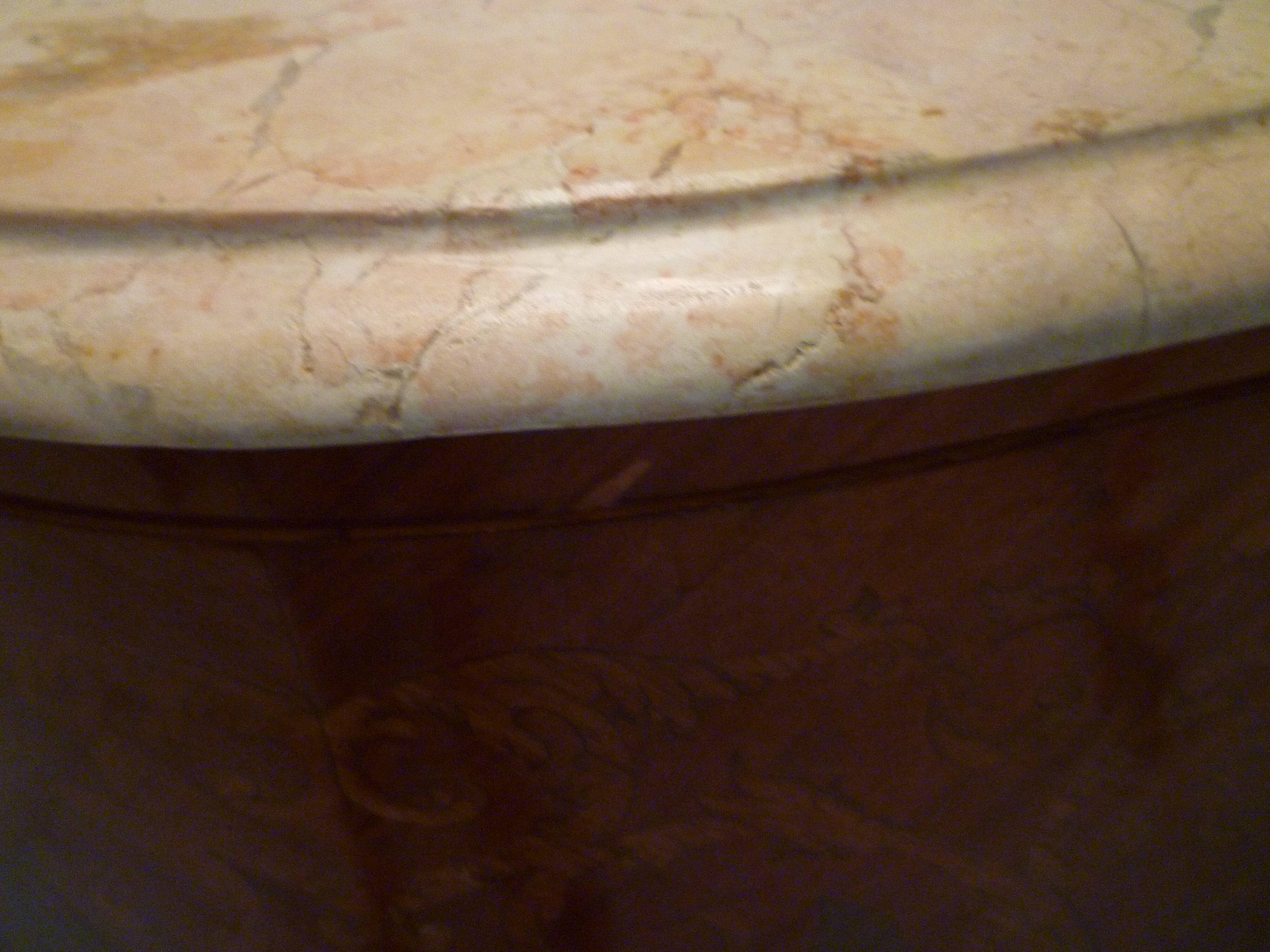 Curved Louis XV style dresser