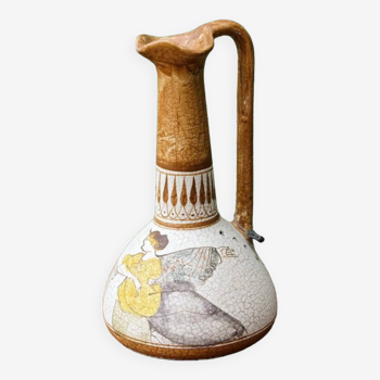 Greek ceramic pitcher, Archaeological Museum of Athens