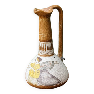 Greek ceramic pitcher, Archaeological Museum of Athens