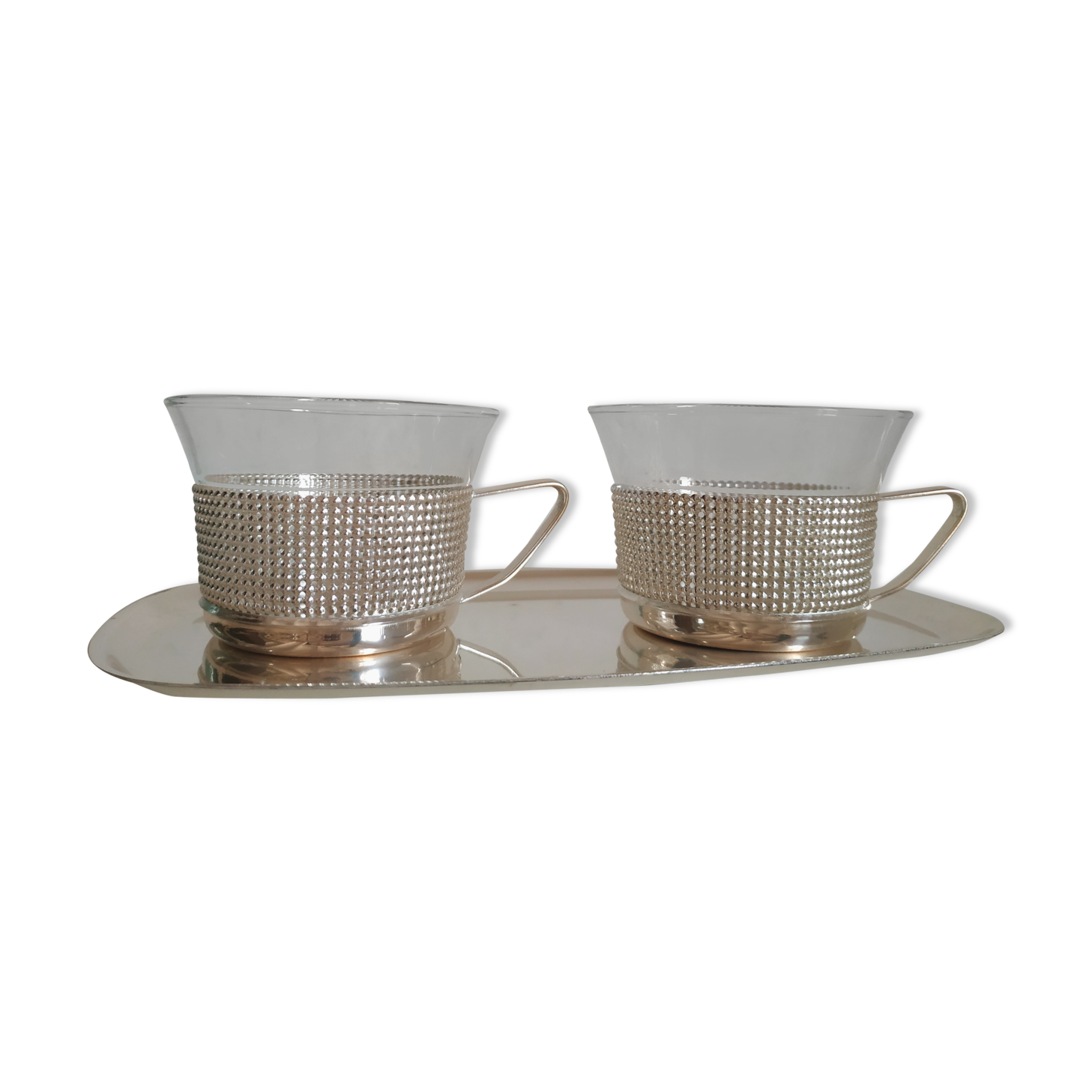 Set old set of sun glass and metal Schott - Gen Mainz