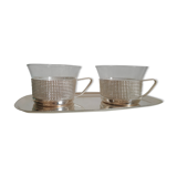 Set old set of sun glass and metal Schott - Gen Mainz