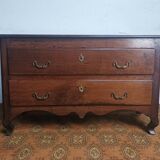 Grande commode sauteuse époque 18ème