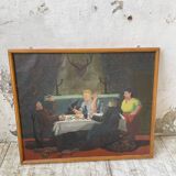 Peinture à l’huile A.Simard 1945