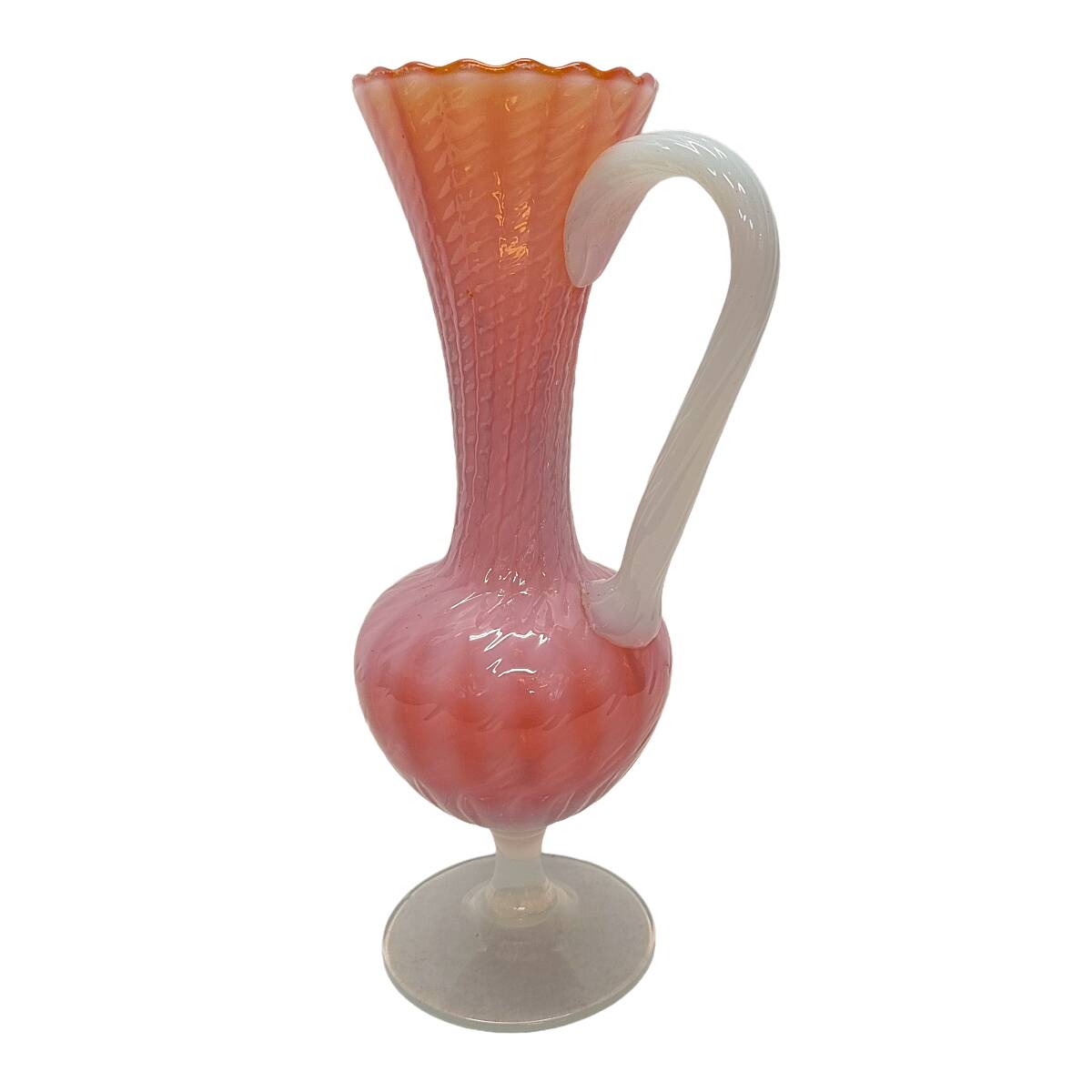Vintage Selvia Opalina Decanter, 1960s