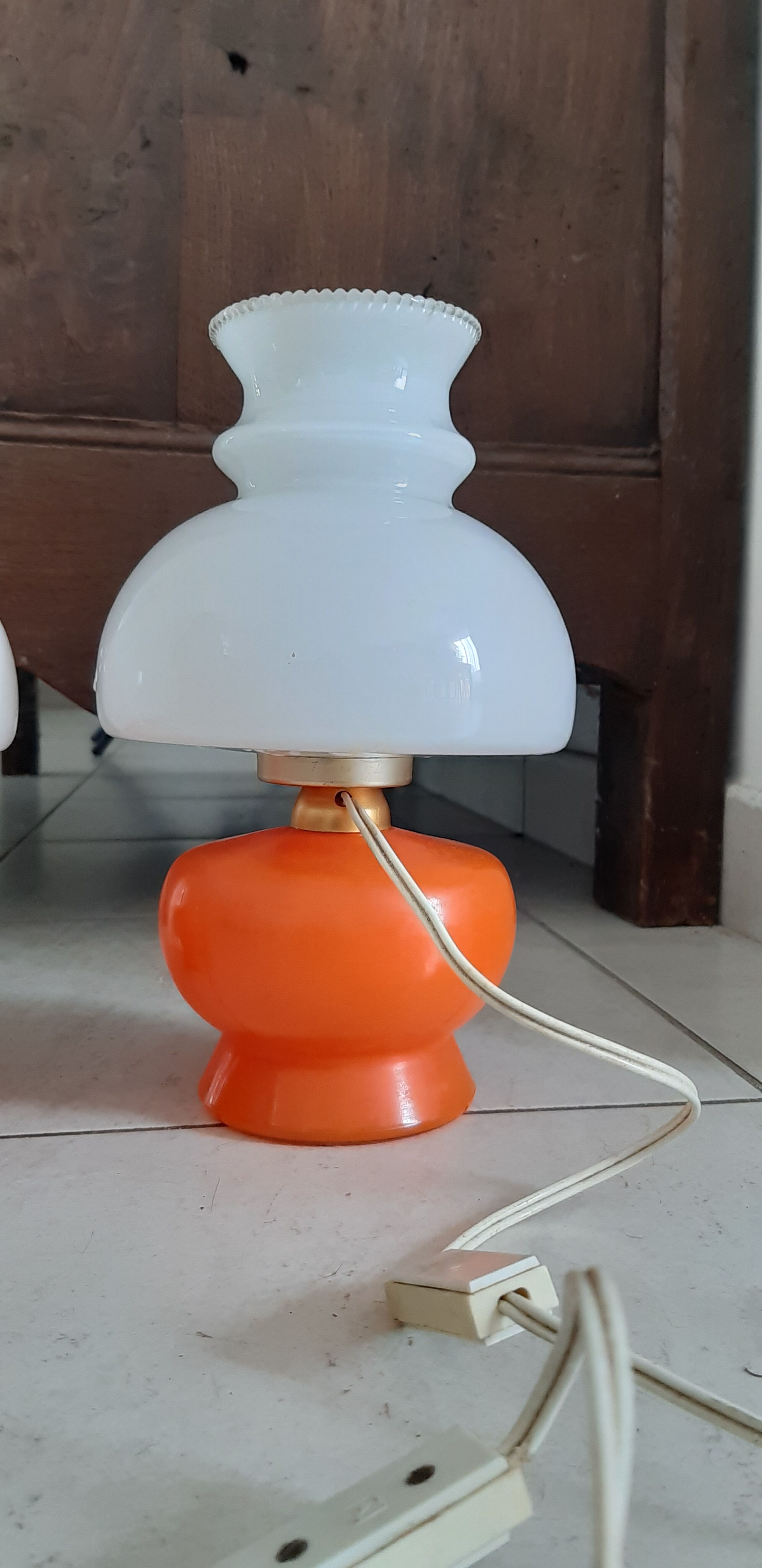 Paire de lampes vintage des années 60
